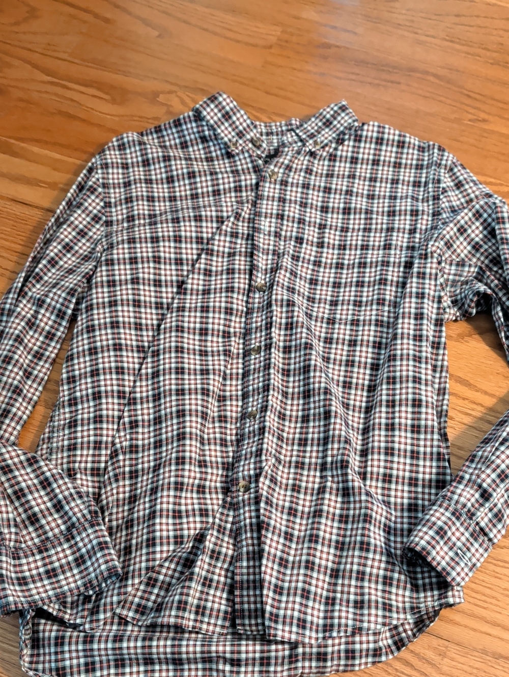 Banana Republic Men's Plaid Button-Down Shirt